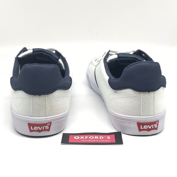 MAXSOLD Levi’s Low Top Lace Up Mens Sneakers - Picture 8 of 9